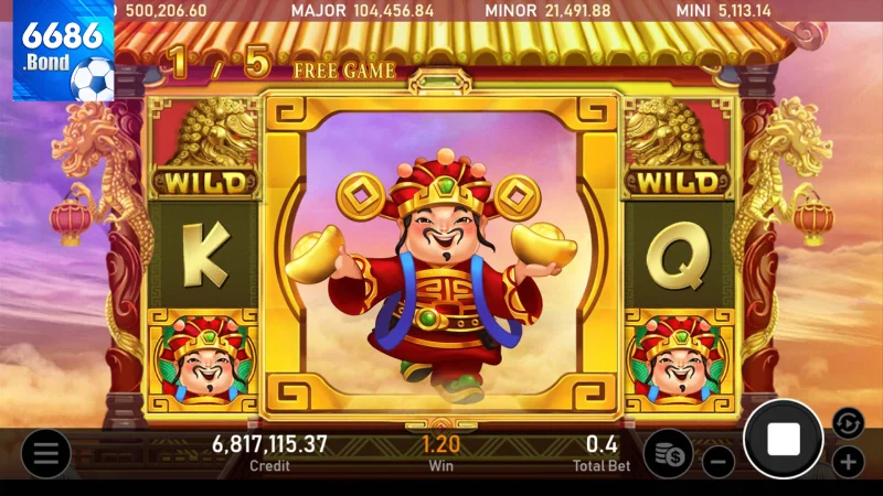 Thần Tài Đến – Một chạm online săn hũ vàng giá trị tại 6686