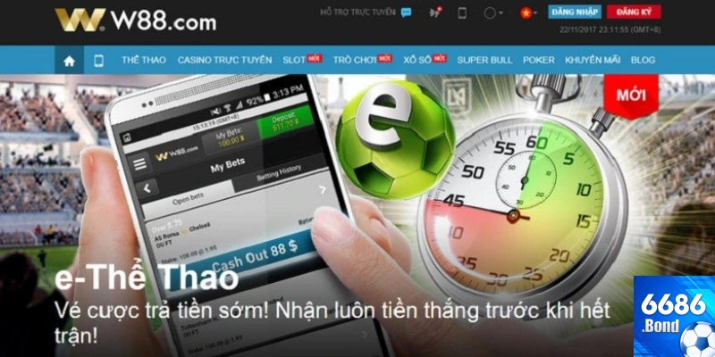 Giải trí xanh chín tại W88