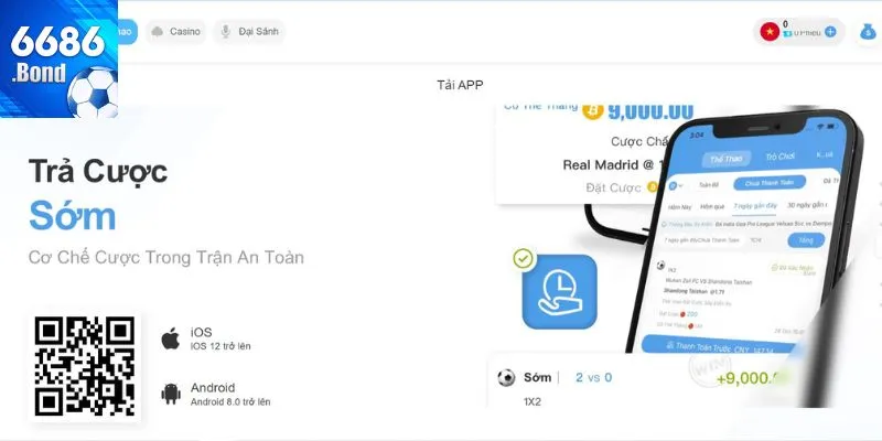 Tải app 6686 giúp người chơi có trải nghiệm mượt mà, không gián đoạn