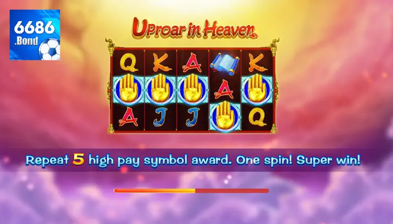 Uproar in Heaven thu hút nhiều game thủ tham gia tại nhà cái